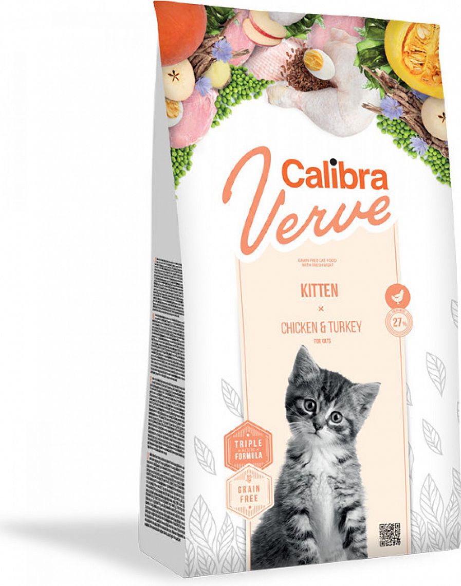 Calibra Cat Verve GF Kitten Chicken&Turkey 3,5kg