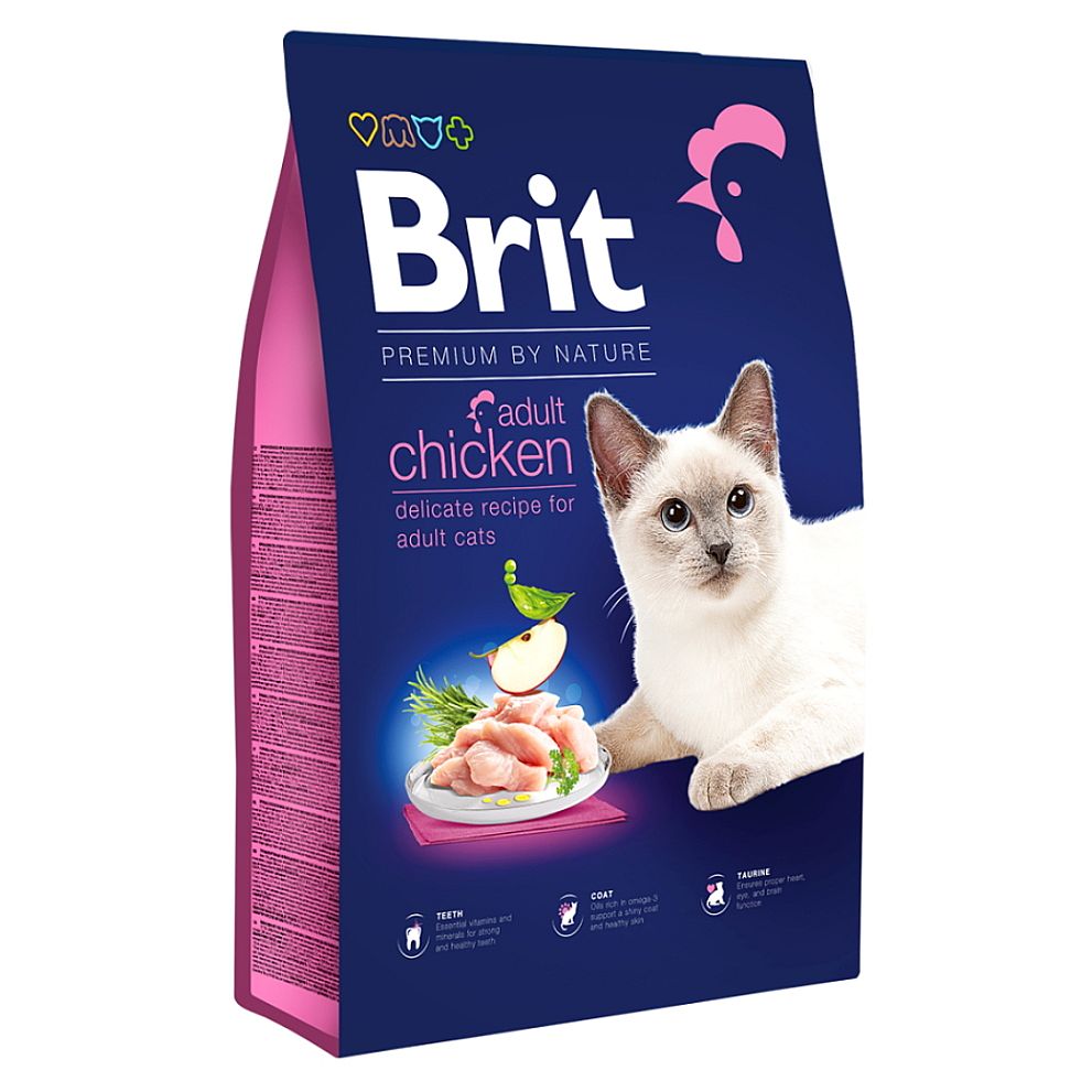 Brit Premium Cat by Nature Adult Chicken 8kg