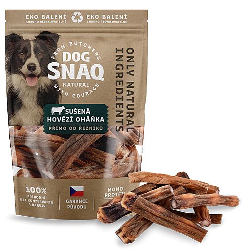 DOG SNAQ hovězí oháňka sušená   200g