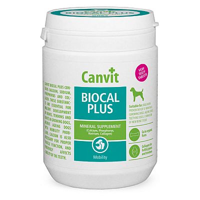 Canvit Biocal Plus pro psy 500g new