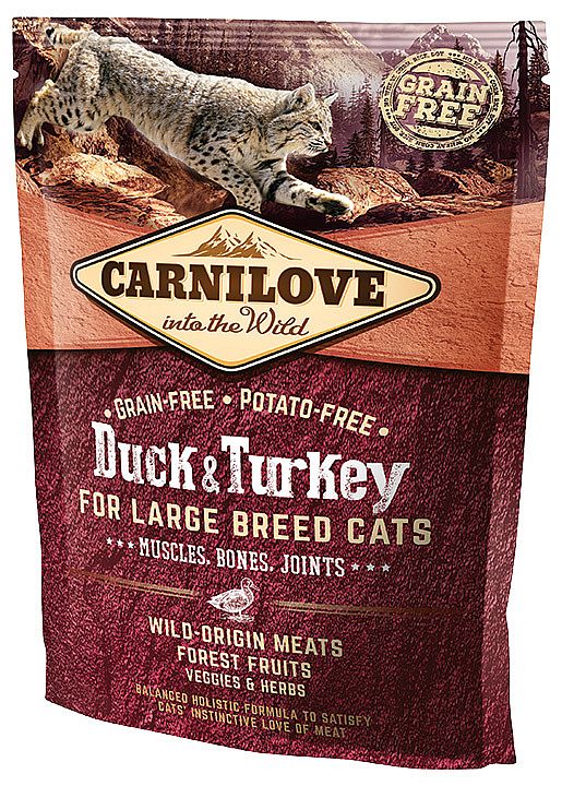 Carnilove Cat LB Duck&Turkey Muscles, Bones, Joints 400g