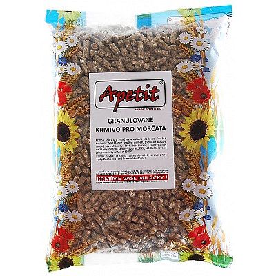 APETIT granule morče    800g   průměr 5mm