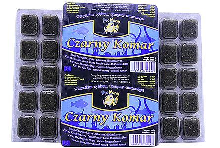 Černý komár - mražený blistr  100g