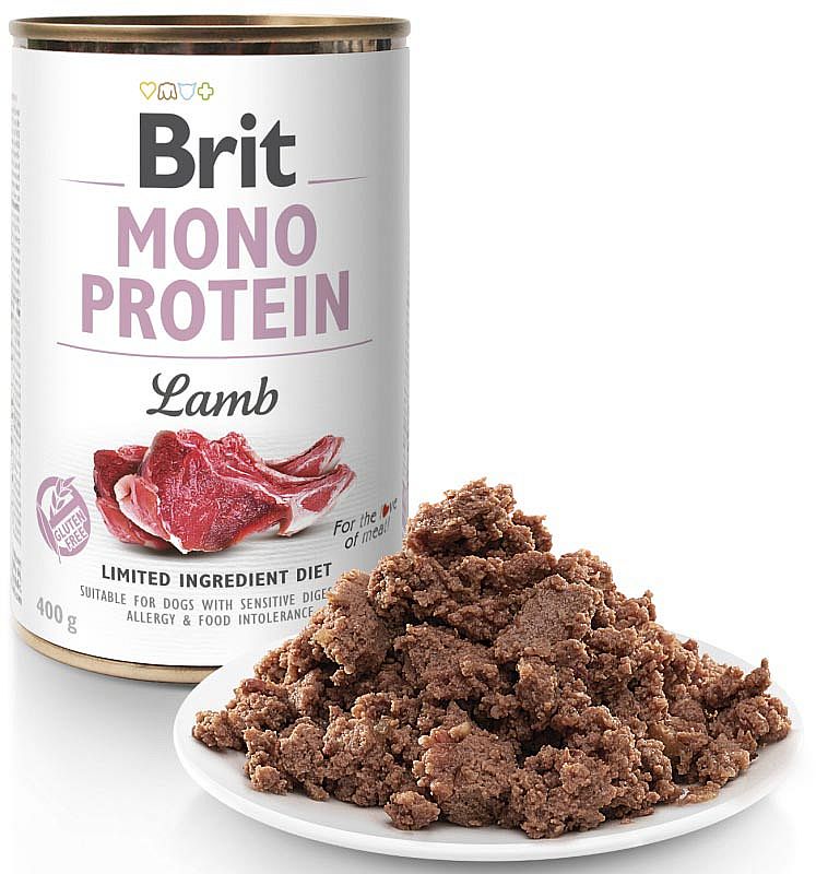 Brit Dog konzerva Mono Protein Lamb 400g