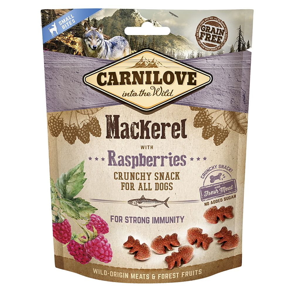 Carnilove Dog Crunchy Snack Mackerel&Raspberries 200g