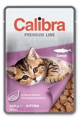 Calibra Cat kapsa Premium Kitten Salmon 100g