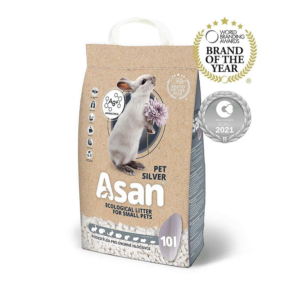 ASAN PET silver stelivo HL  10l