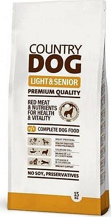 Country Dog Light & Senior 15kg