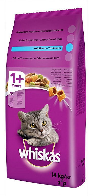 WHISKAS s tuňákem 14kg