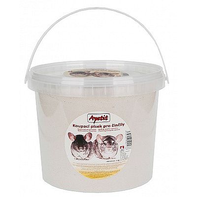 APETIT koupací písek pro činčily  vědro 3l / 4kg