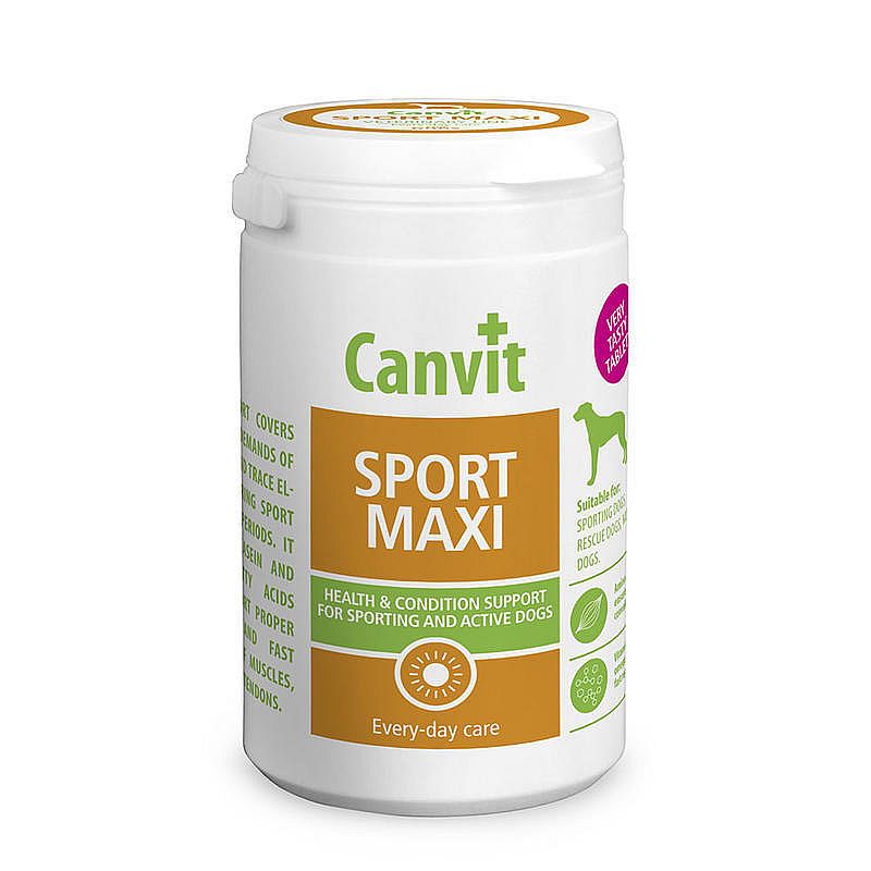 Canvit Sport MAXI pro psy ochucený 230g