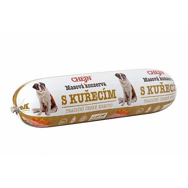 CHEJN salám Kuřecí s dýní 1kg - červený