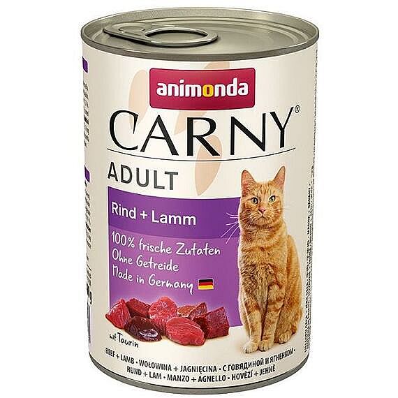 CARNY ADULT hovězí, jehně   400g