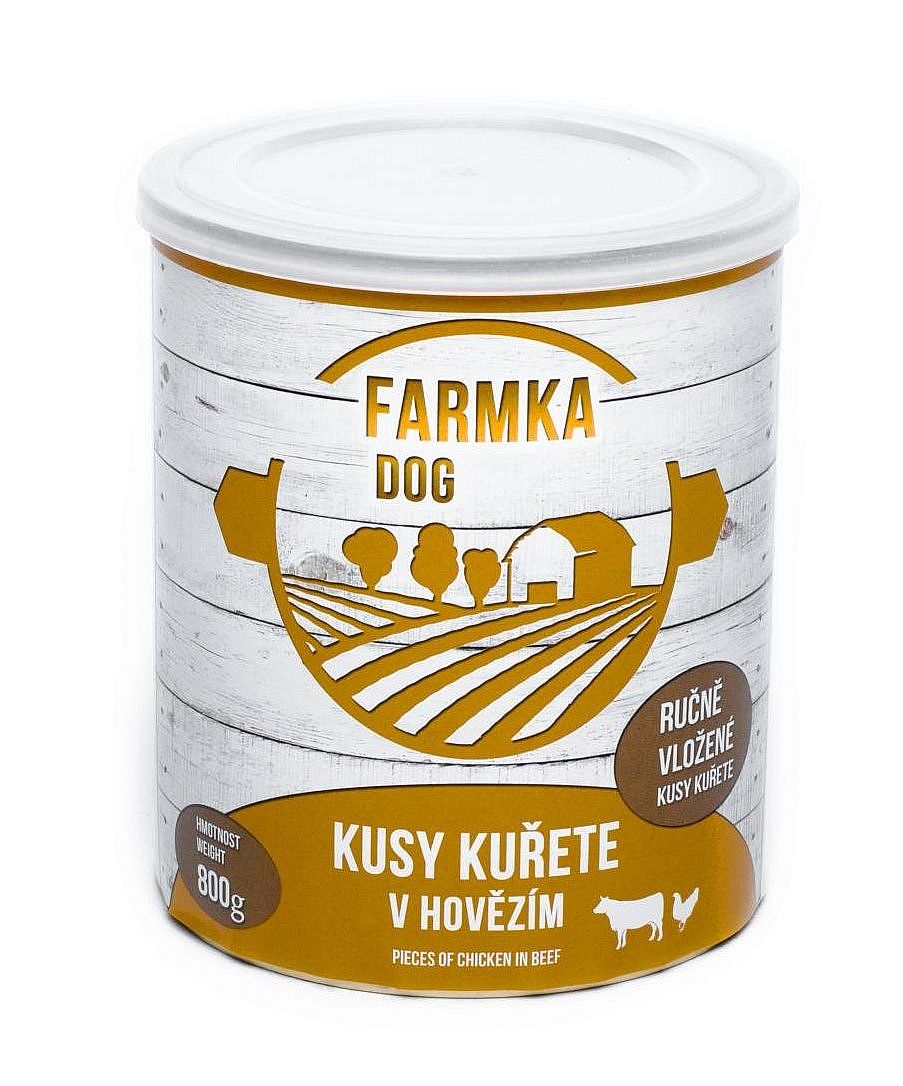 FARMKA dog 800g s kuřetem