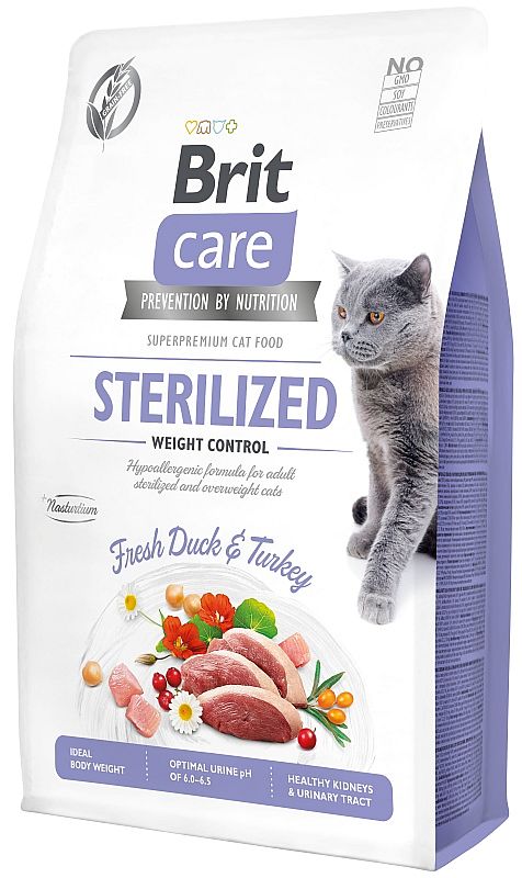 Brit Care Cat GF Sterilized Weight Control 2kg