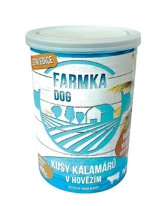 FARMKA dog 400g s kalamáry