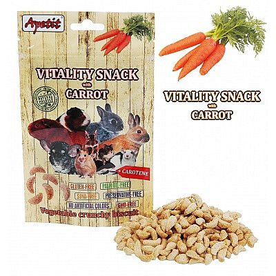 Apetit - Vital. snack CARROT (s mrkví) 80g