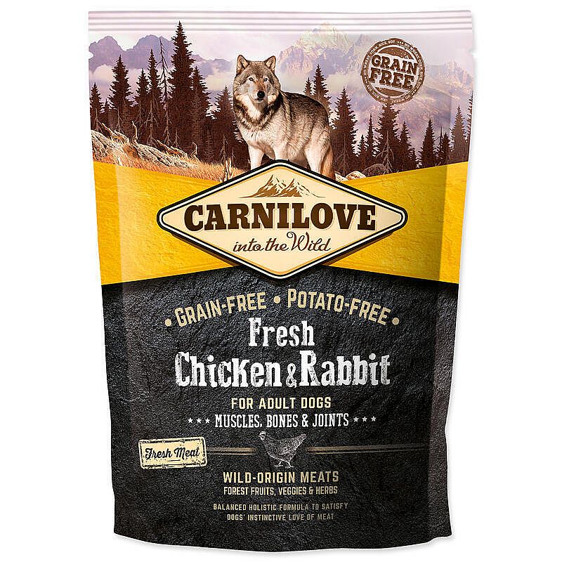 Carnilove Dog Fresh Chicken & Rabbit for Adult 1.5kg