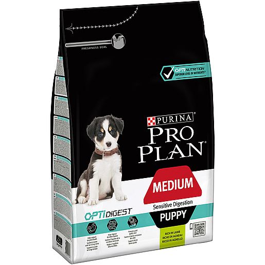 PRO PLAN MEDIUM PUPPY optidigest  jehněčí   3kg