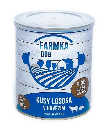 FARMKA dog 800g s lososem