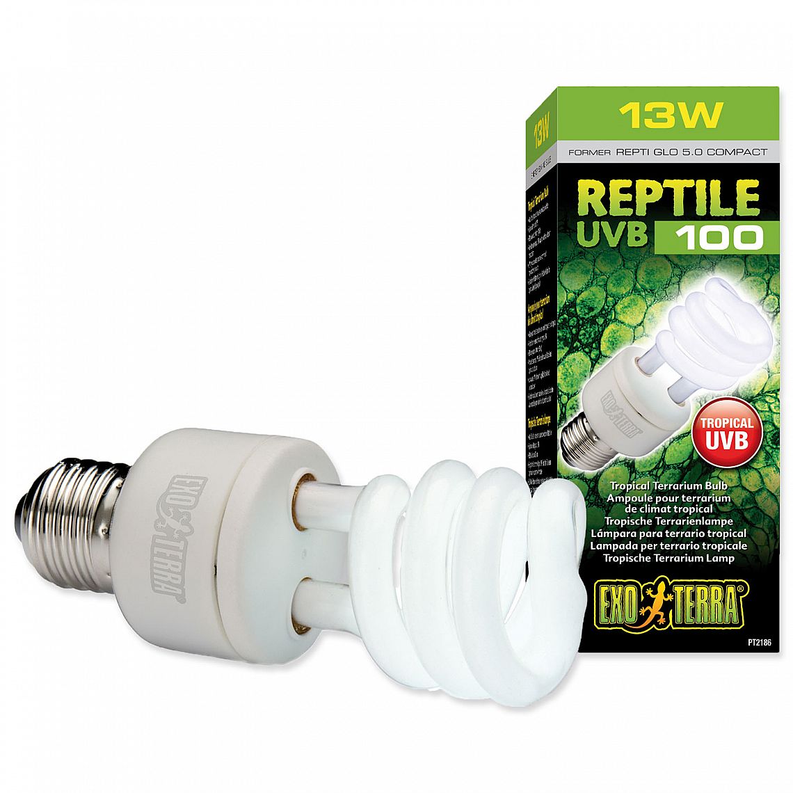 Žárovka Reptile UVB 100 13W - zelená