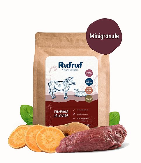 RufRuf 2kg Farmářská jalovice MINI