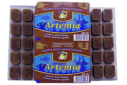 Artemie /žábronožka/ - mražený blistr   100g