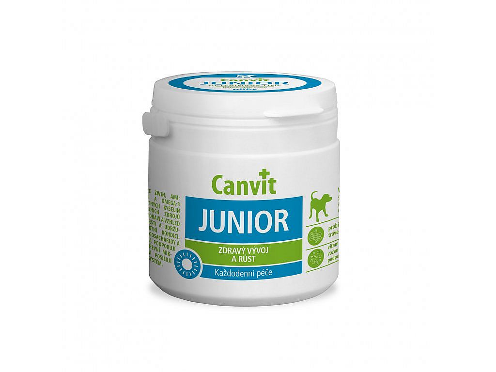 Canvit Junior pro psy ochucený 100g