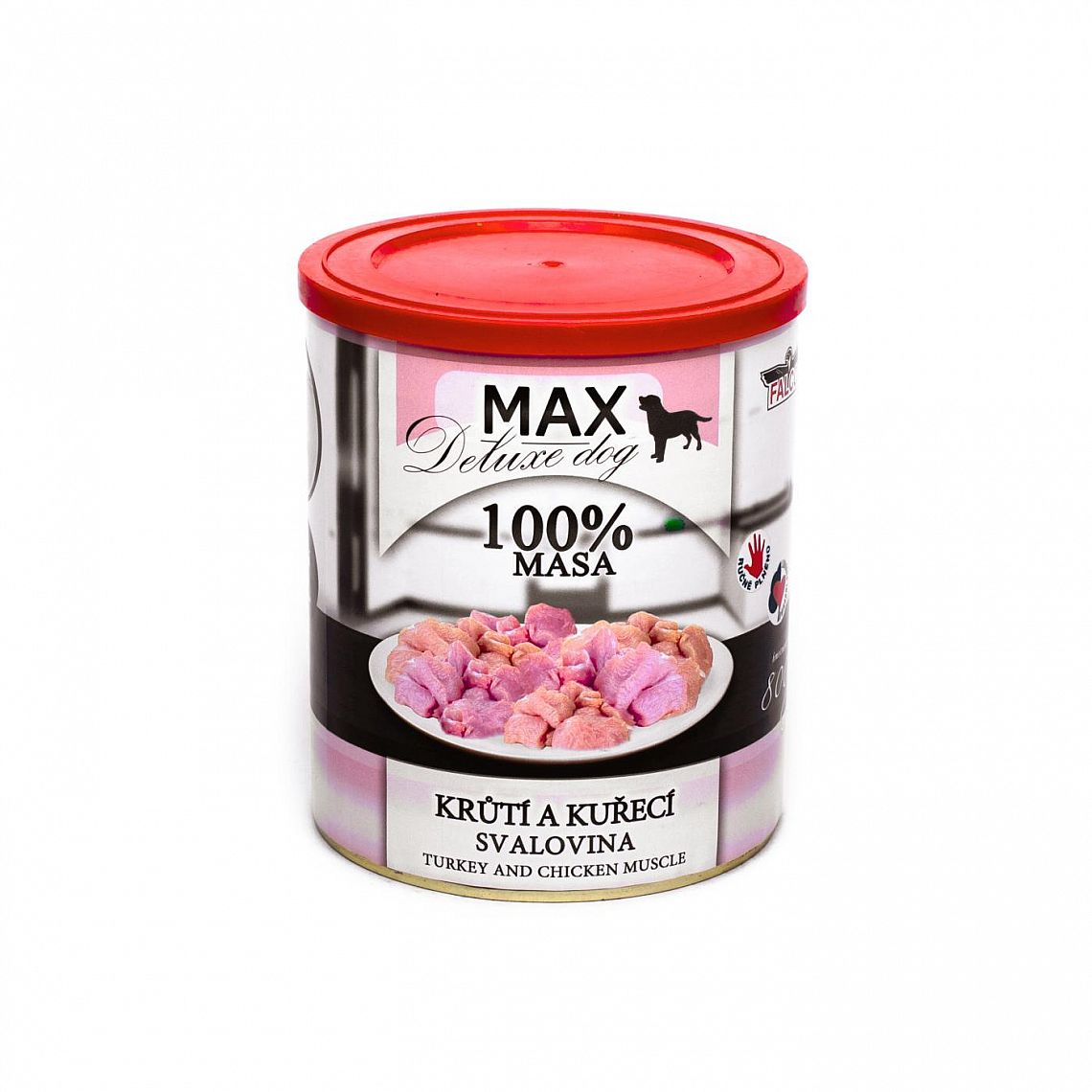 MAX 800g Krůtí a kuřecí svalovina