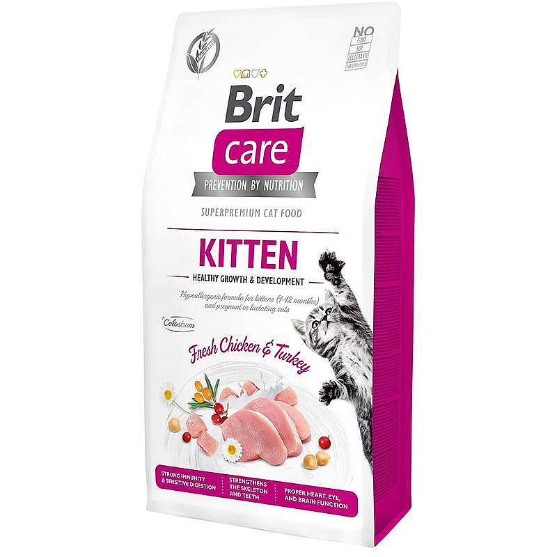 Brit Care Cat GF Kitten Healthy Growth&Development 7kg