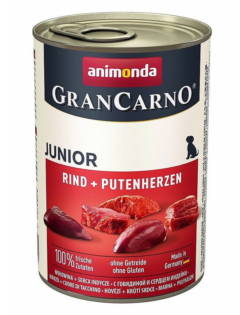 GRANCARNO Junior - krůtí srdce  400g