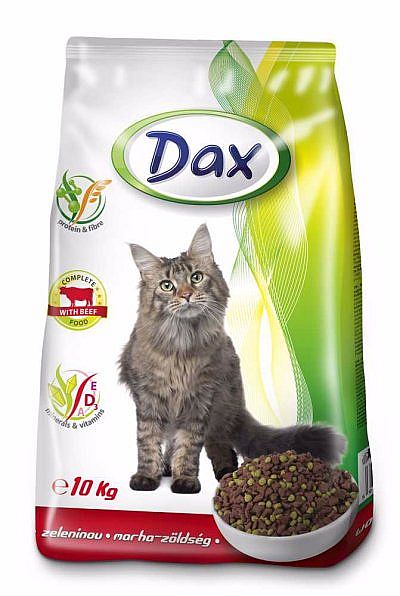 DAX cat hovězí+zelenina granule 10kg