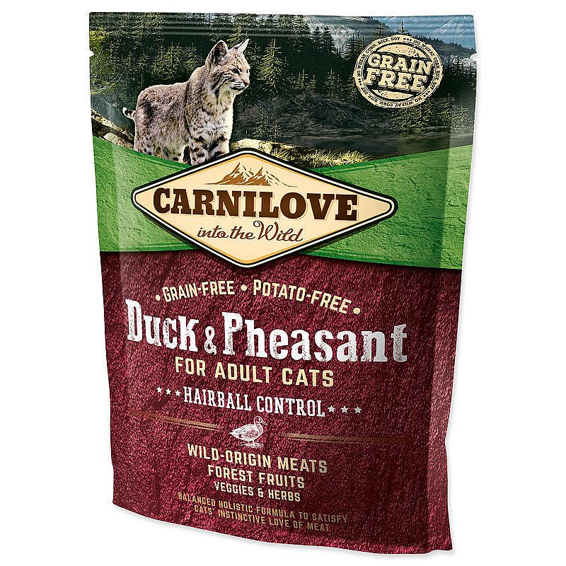 Carnilove Cat Duck&Pheasant Adult Hairball Control 400g