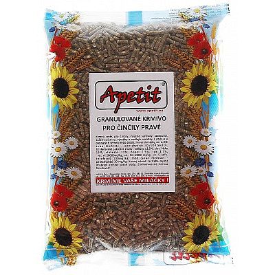 APETIT granule činčila   800g   průměr 3,5mm