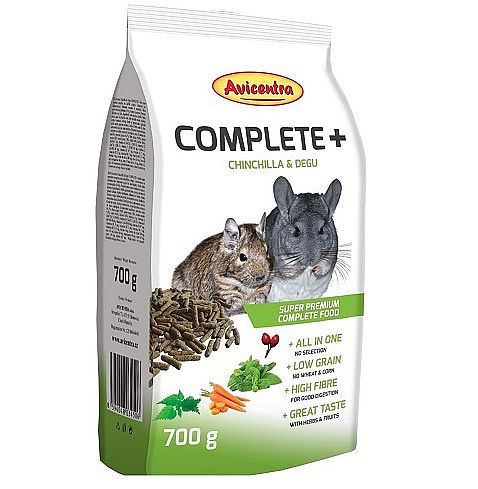 AVICENTRA COMPLETE+ činčila, osmák 700g