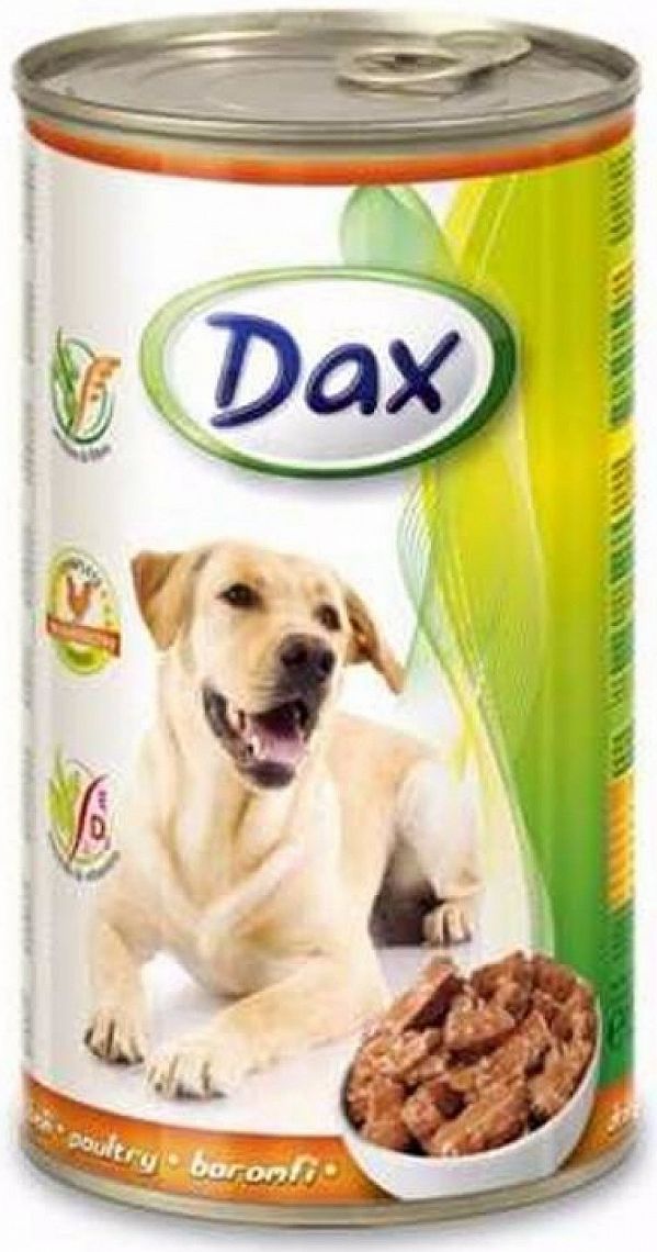 DAX dog kousky drůbeží 1240g