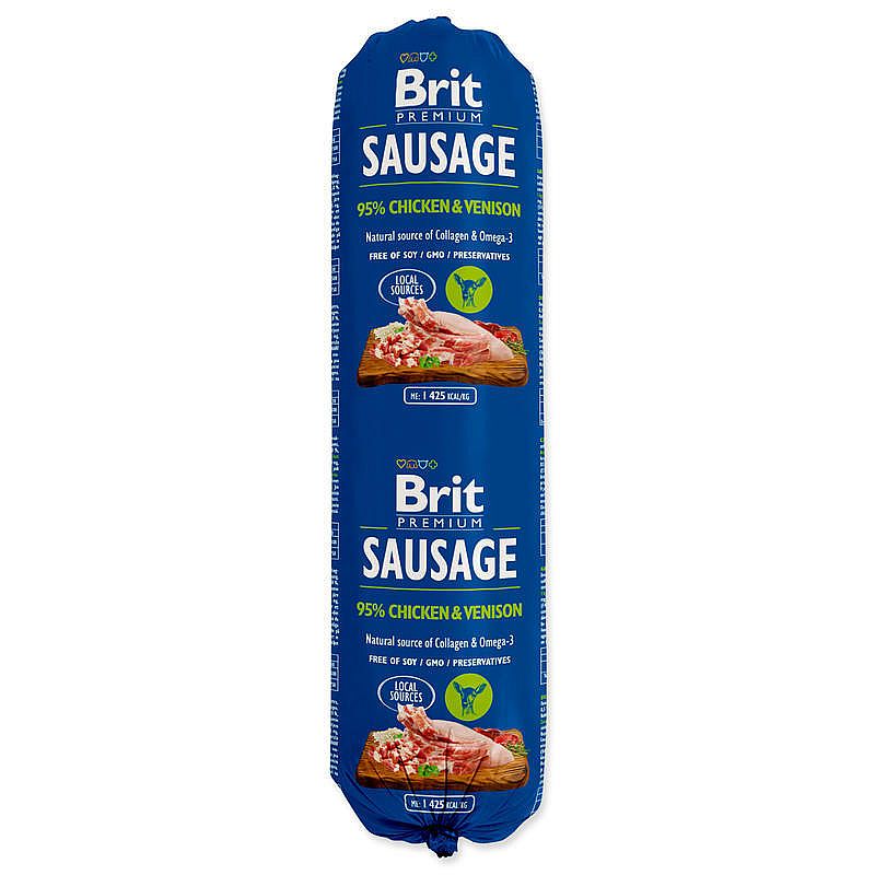 BRIT sausage Chicken & Venison NEW 800g