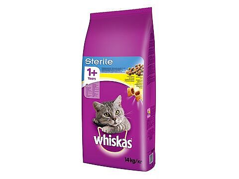 WHISKAS sterilized 14kg