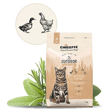 CHICOPEE CNL cat Adult Outdoor Poultry 1,5kg