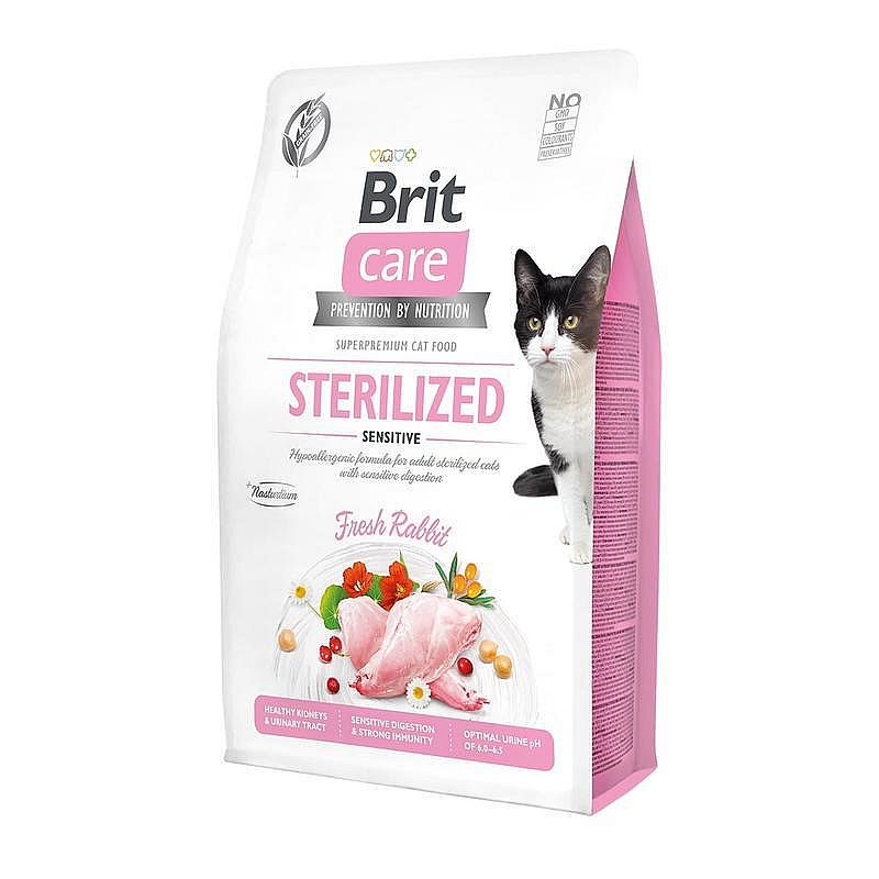 Brit Care Cat GF Sterilized Sensitive 2kg