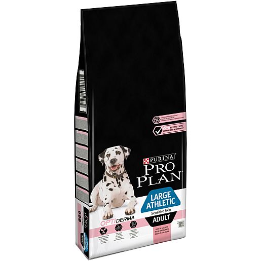 PRO PLAN LARGE ADULT ATHLETIC optiderma  losos   14kg