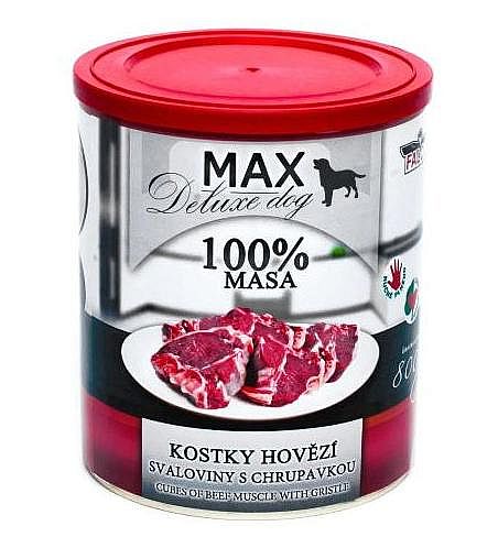 MAX 800g Kostky hovězí svaloviny s chrupavkou