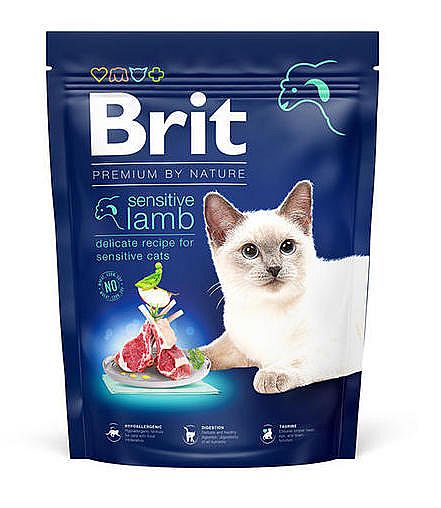 Brit Premium Cat by Nature Sensitive Lamb 300g