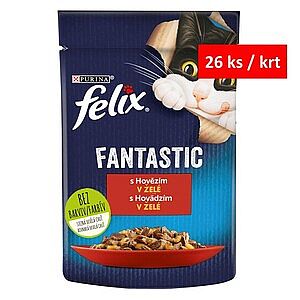 FELIX Fantastic s hovězím v želé  85g