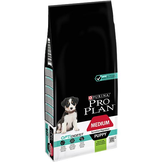 PRO PLAN MEDIUM PUPPY optidigest  jehněčí   12kg