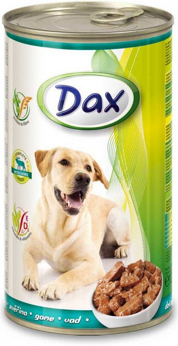 DAX dog kousky zvěřina 1240g