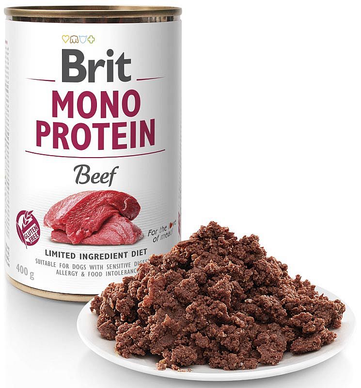 Brit Dog konzerva Mono Protein Beef 400g