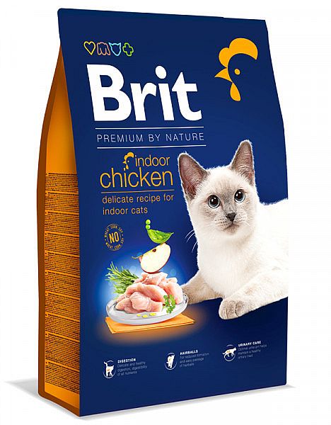 Brit Premium Cat by Nature Indoor Chicken 1,5kg