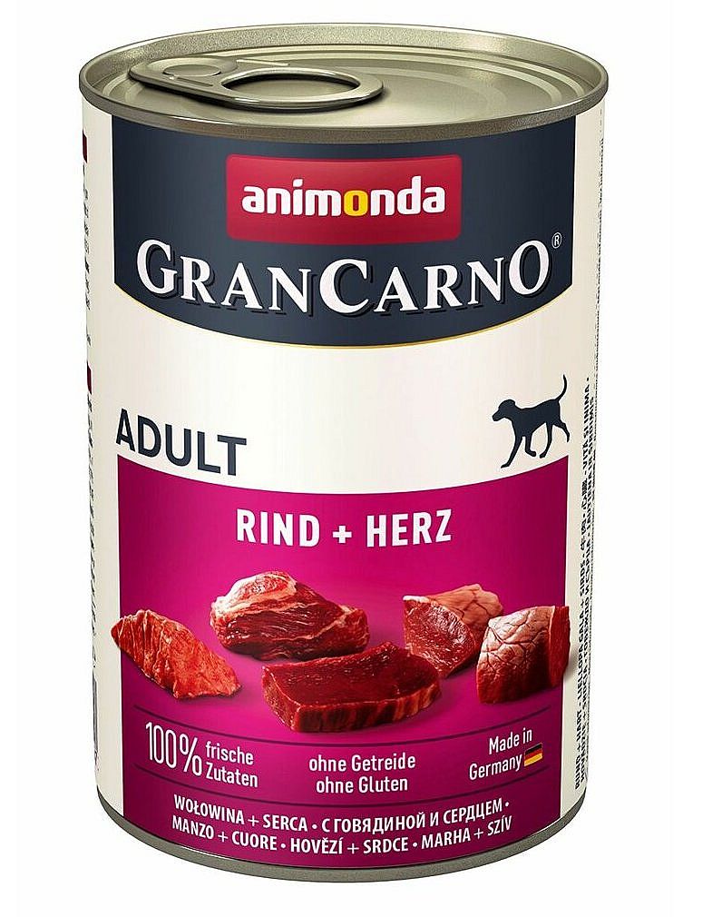 GRANCARNO Adult - se srdcem  400g