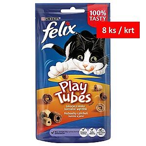 FELIX Play Tubes kuře + játra   50g